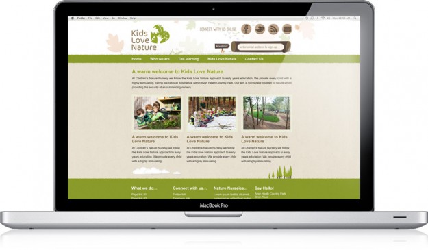 cgd121103kln Lids Love Nature Nursery Website Design