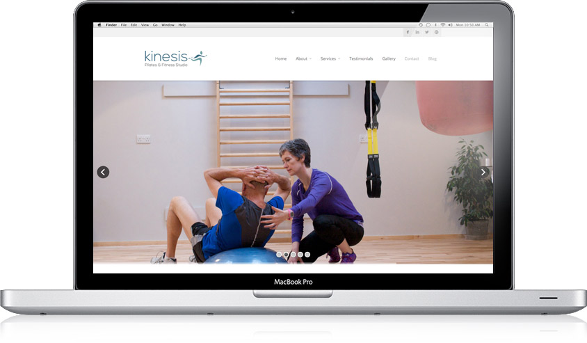 Kinesis Fitness / Branding, Website, Graphics