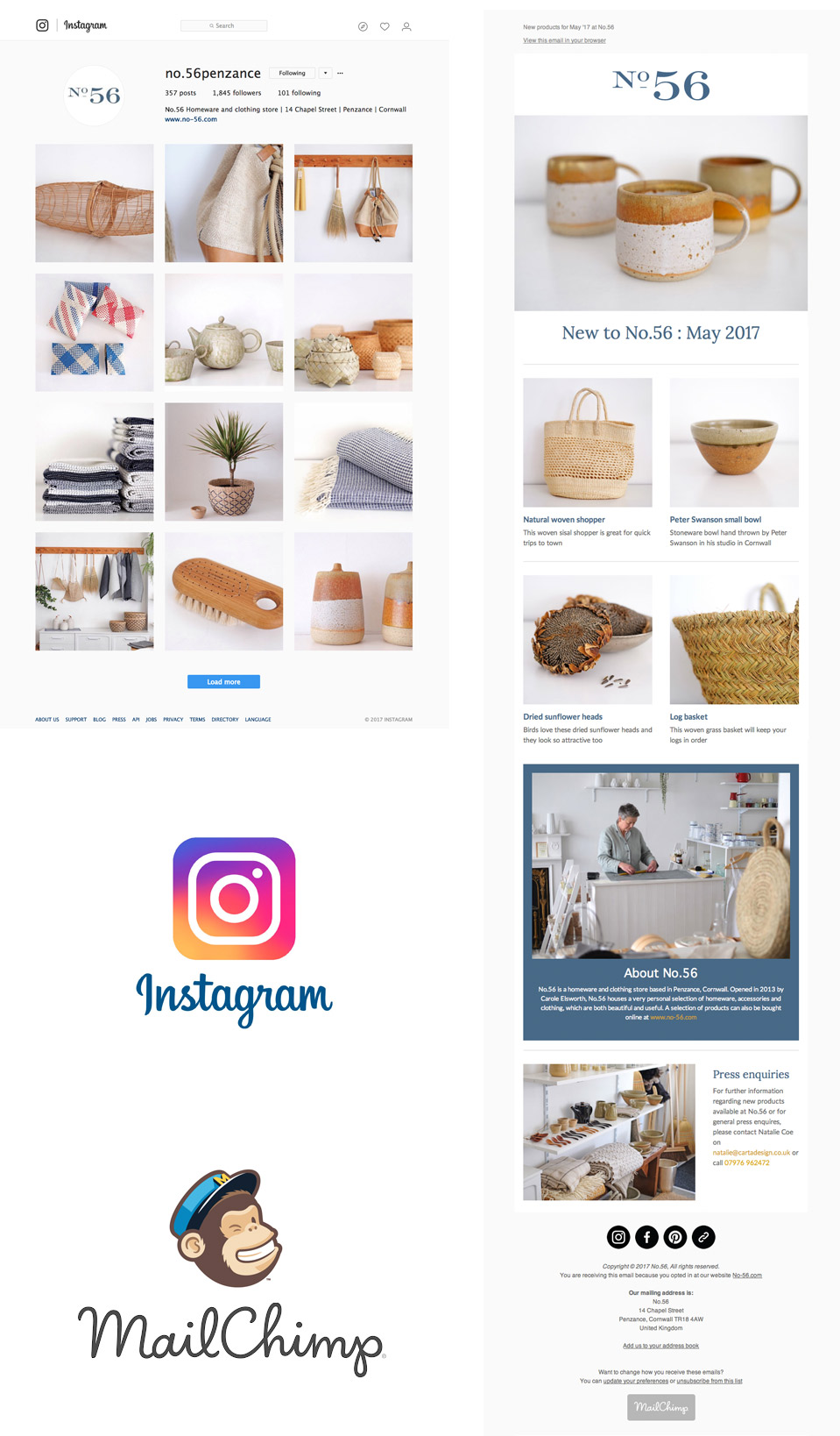 No.56 / Instagram and Email Marketing