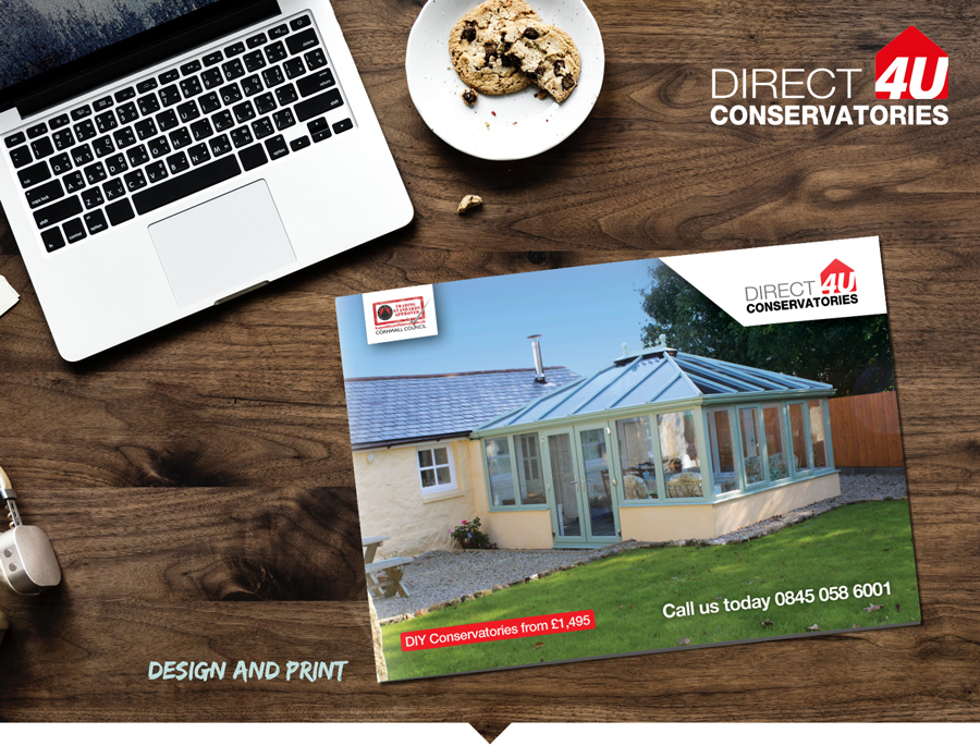 DC4U / Company brochure design and print