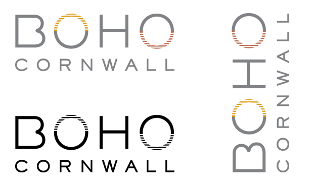 BOHO Cornwall / logo design