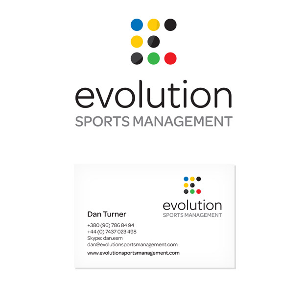 Evolution Sports Management / Logo identity